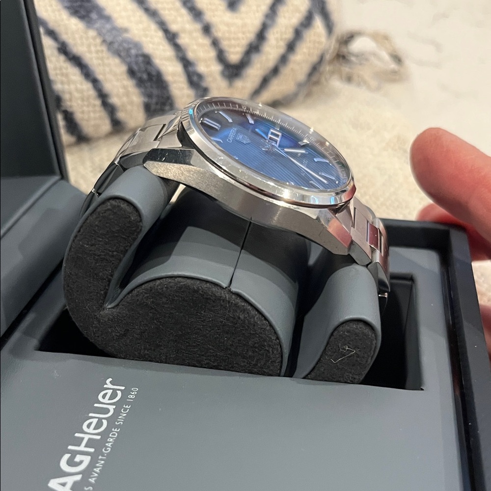 Authentic TAG Heuer Carrera Day-Date Automatic watch, reference WBN2013.FC6503. - Picture 7 of 10
